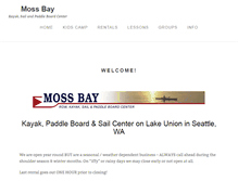 Tablet Screenshot of mossbay.net